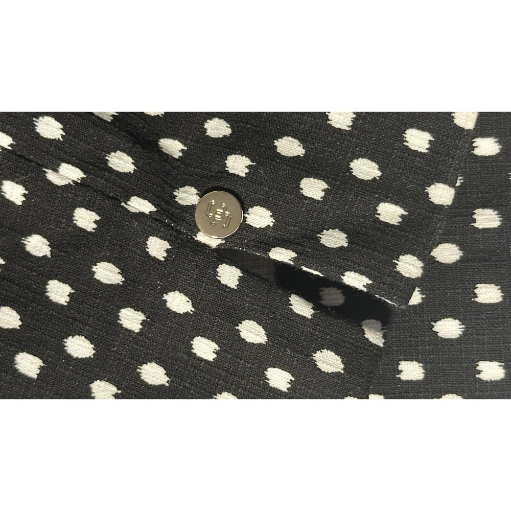 NWT‎ Chico's So Slimming Brigitte   Dot Black/white Size 3(U.S. 16) Capri Pant - Picture 10 of 10